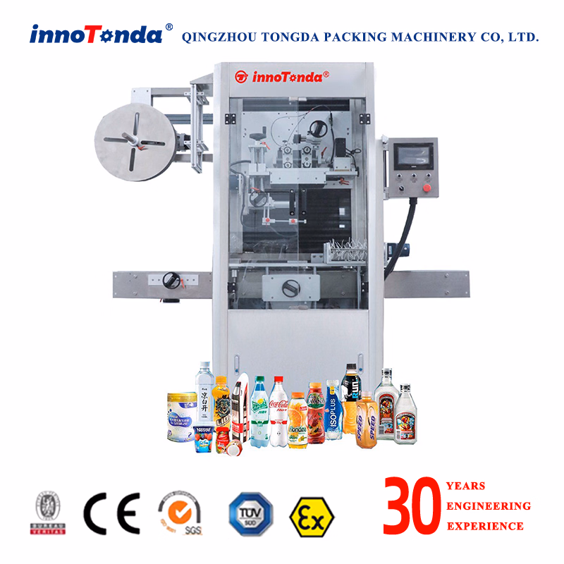 Full Automatic Shrink Sleeve Labeling Machine for Bottle Filling and Labeling Machine