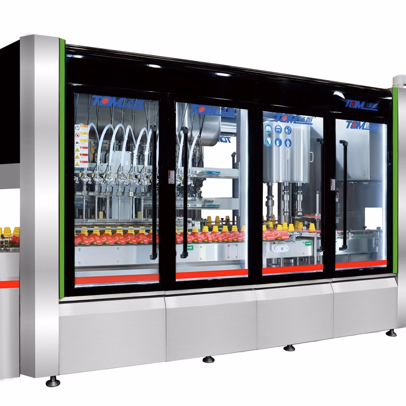 1-5L Pesticide Automatic High Speed Tracking Filling Machine Line