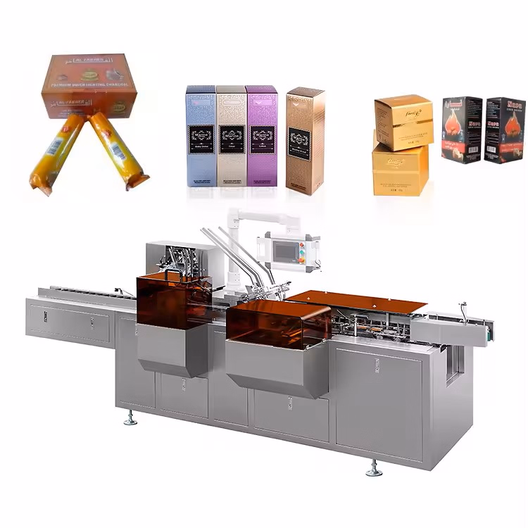 Automatic Cartoning Packing Machine for Packaged Cereals Snacks