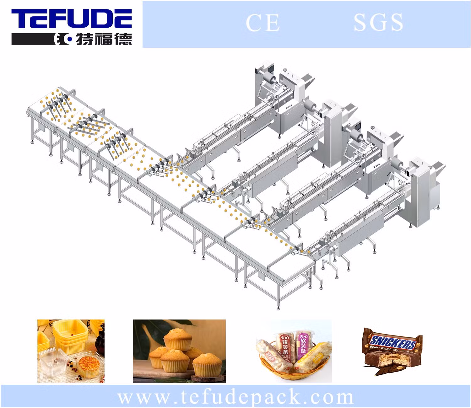 Chocolate Packaging Line Bar Automatic Packing System