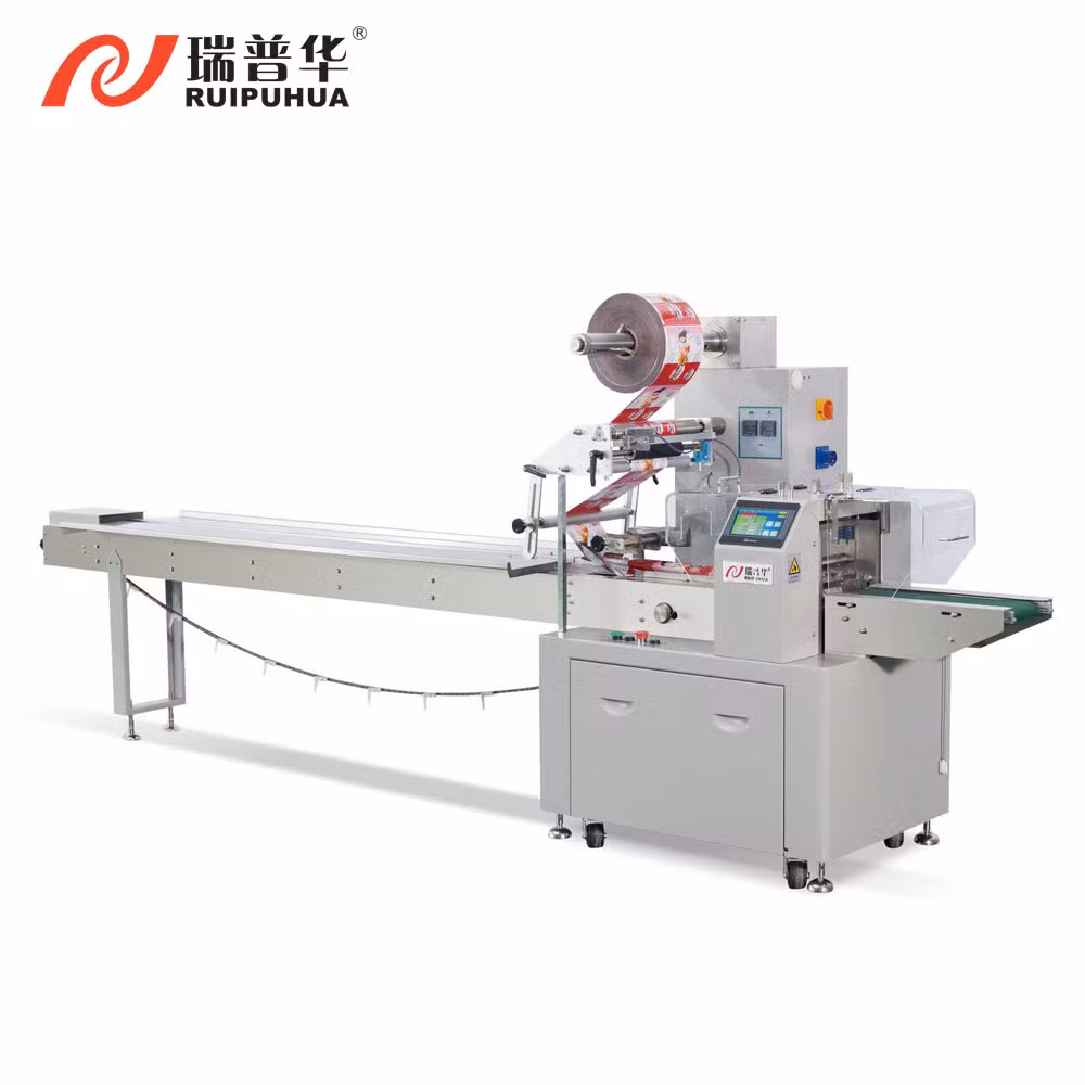 Automatic Bakery Food Packing Packaging Package Machinery for Biscuit Cake Cookies Chocolate Bar