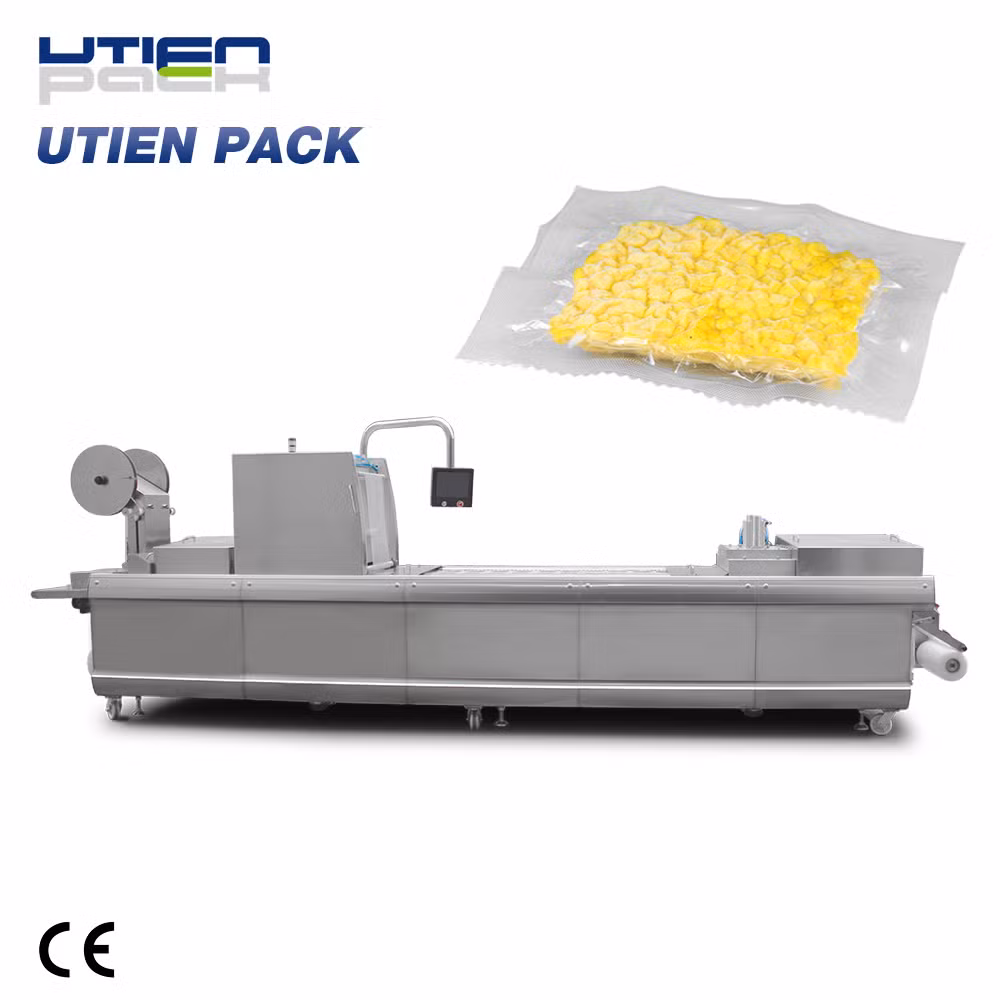 Automatic Corn Kernel Niblet Thermoforming Vacuum Packaging Machine