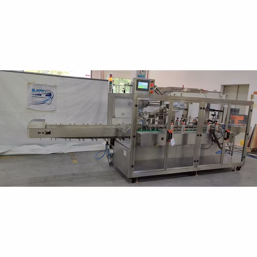 Robust APC-60 Box Packing Cartoning Machine for Ear Folding with CE Standard