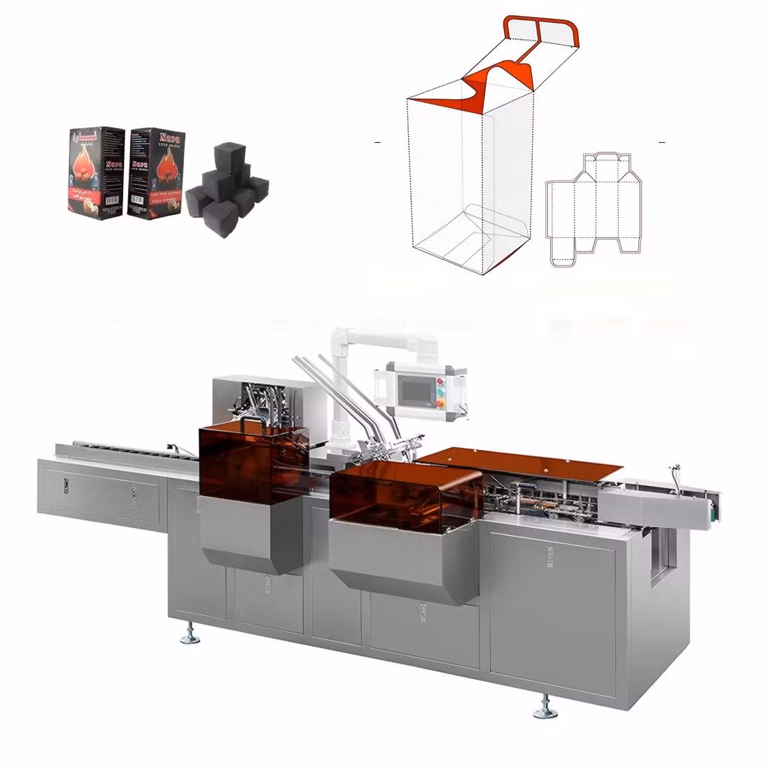 Manufacturer Horizontal Cartoning Boxing Carton Packing Machine