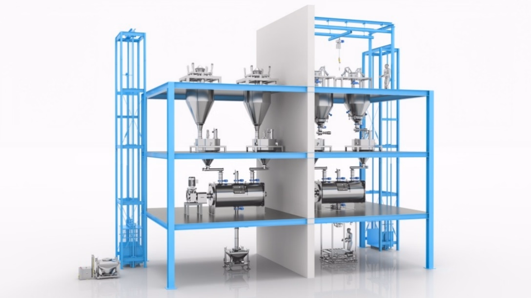 Simultaneous Processing Customization High Quality IBC Storage Tank for Pharmaceuticals