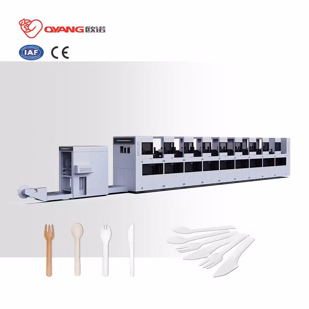 High Quality Ouyang Oversea Service China Paper Cutlery Spoon Forming Machine