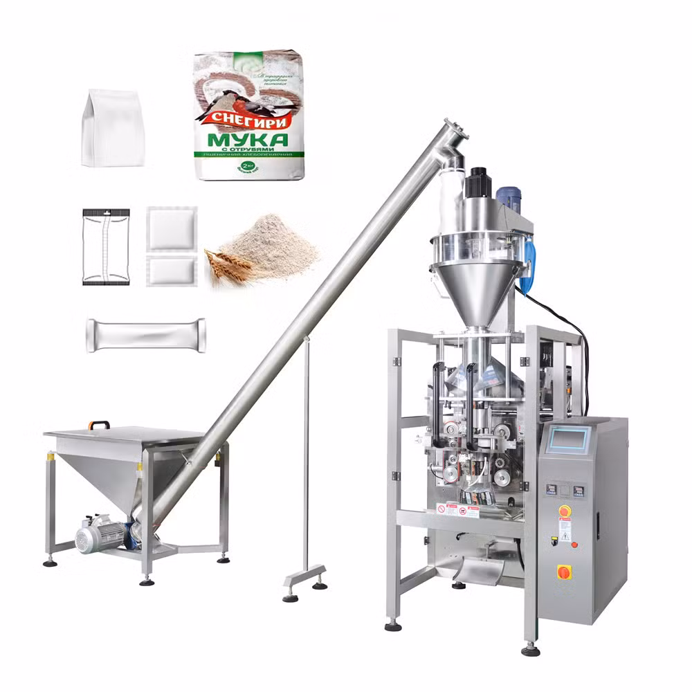 Automatic Back Sealing Pouch Vertical Packing Machine for Grain Powder