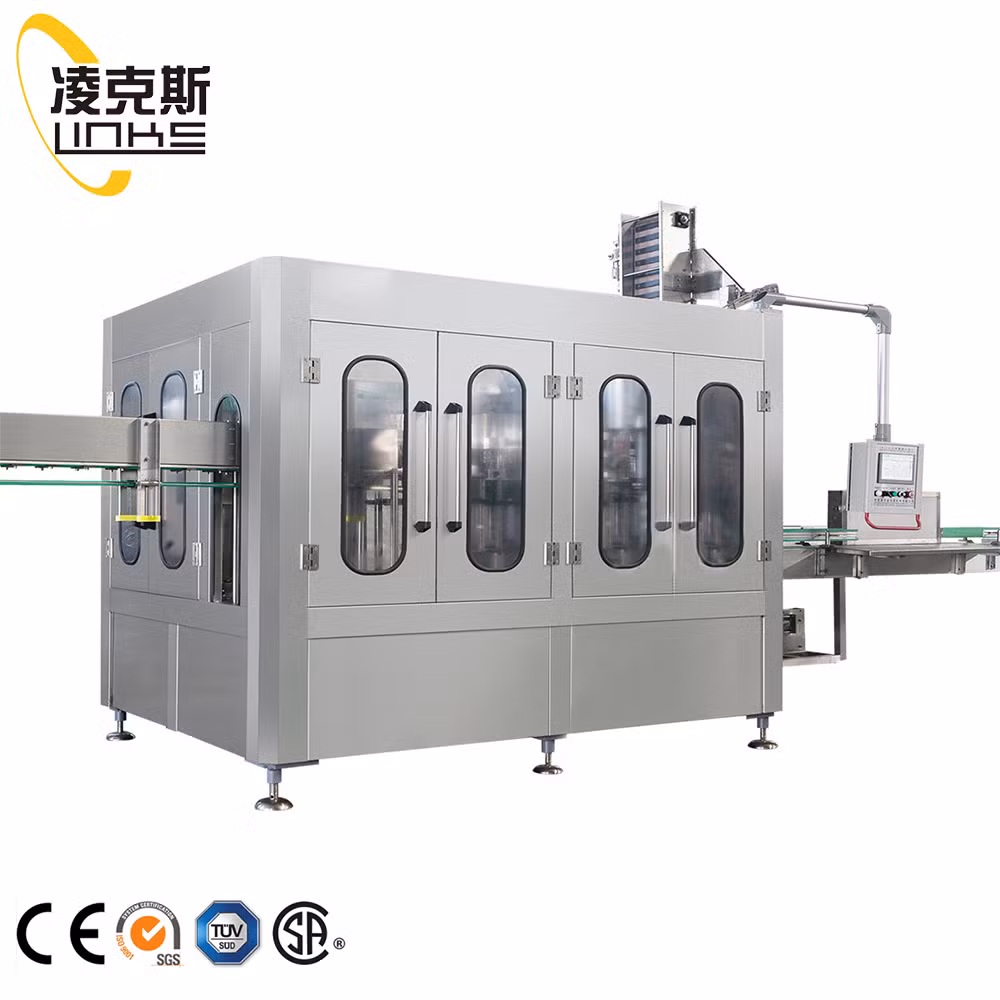 XGF32-32-8 Fully Automatic 3-in-1 Water Rinsing, Filling and Capping Line