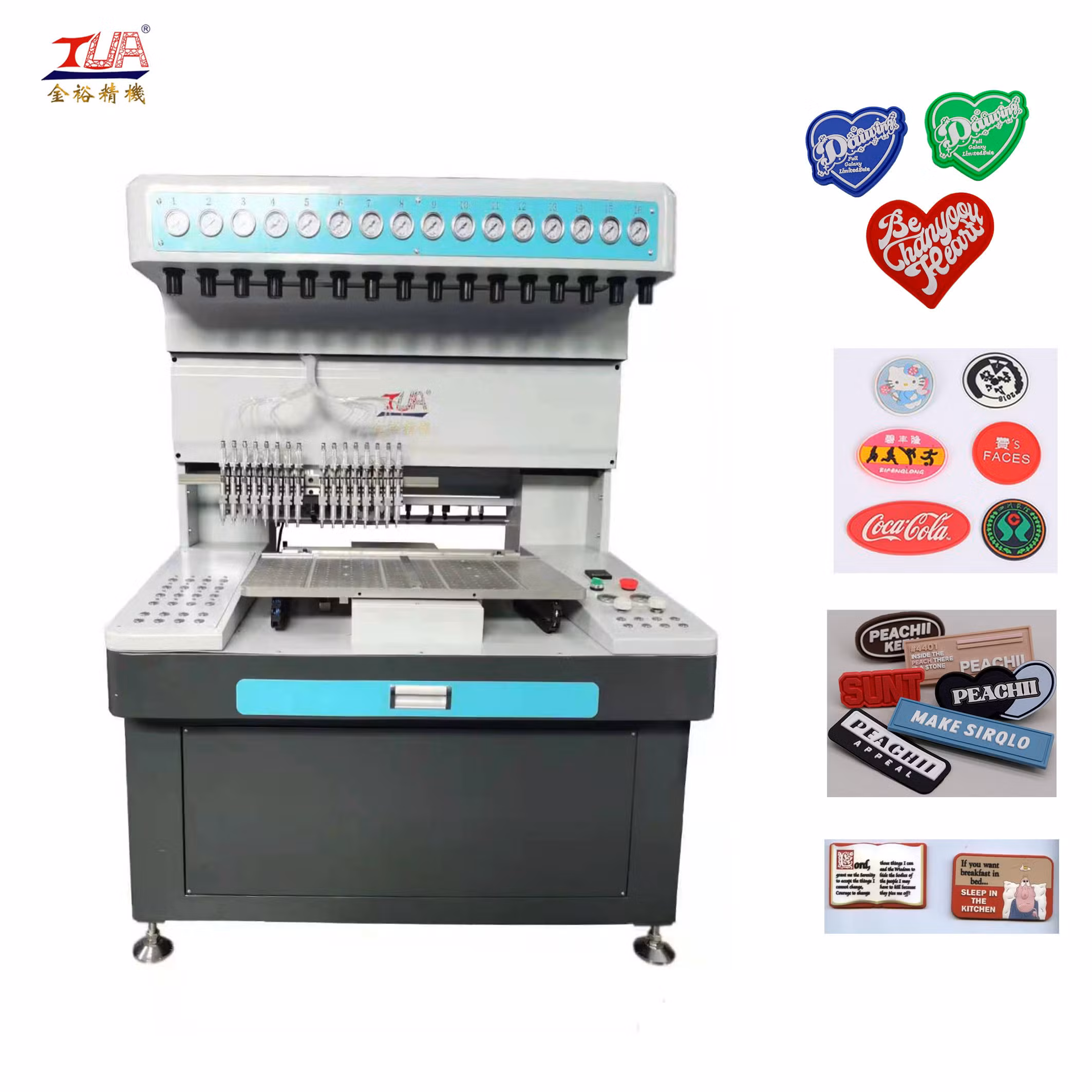 Automatic 16-Color Silicone and PVC Dispensing Machine