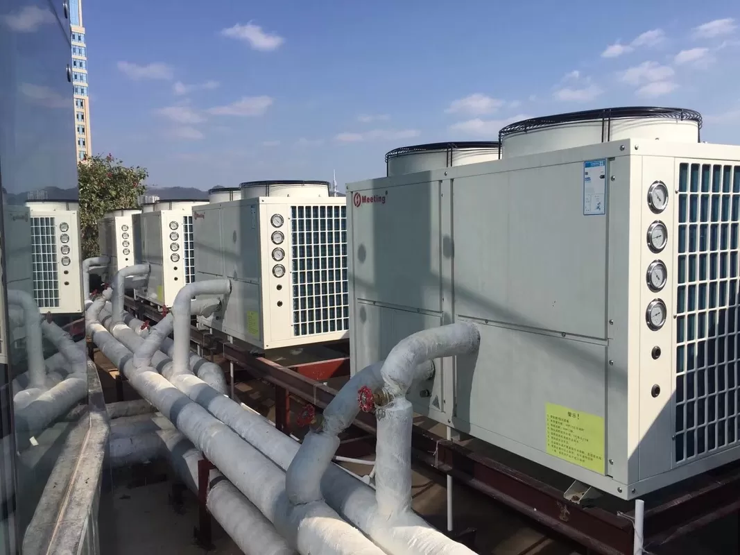 Air Source High Temperature Heat Pump Maximum 80 Degree For Old House Heating