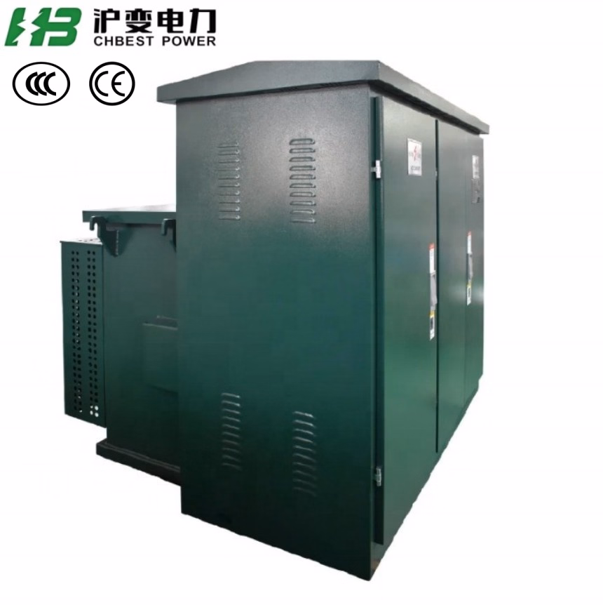High Voltage Distribution Metering Box 35kv American Type Packaged Substation