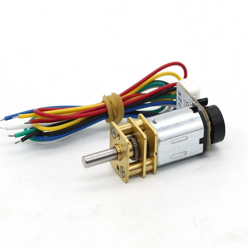 JGA12-N20 Mini DC Gear Box Motor With Encoder High Torque 12V N20 DC Motor