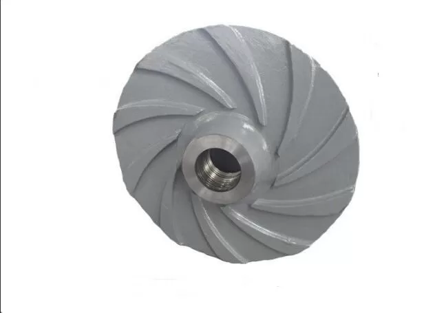 High Chrome Casting Slurry Pump Parts / Metal Centrifugal Pump Impeller