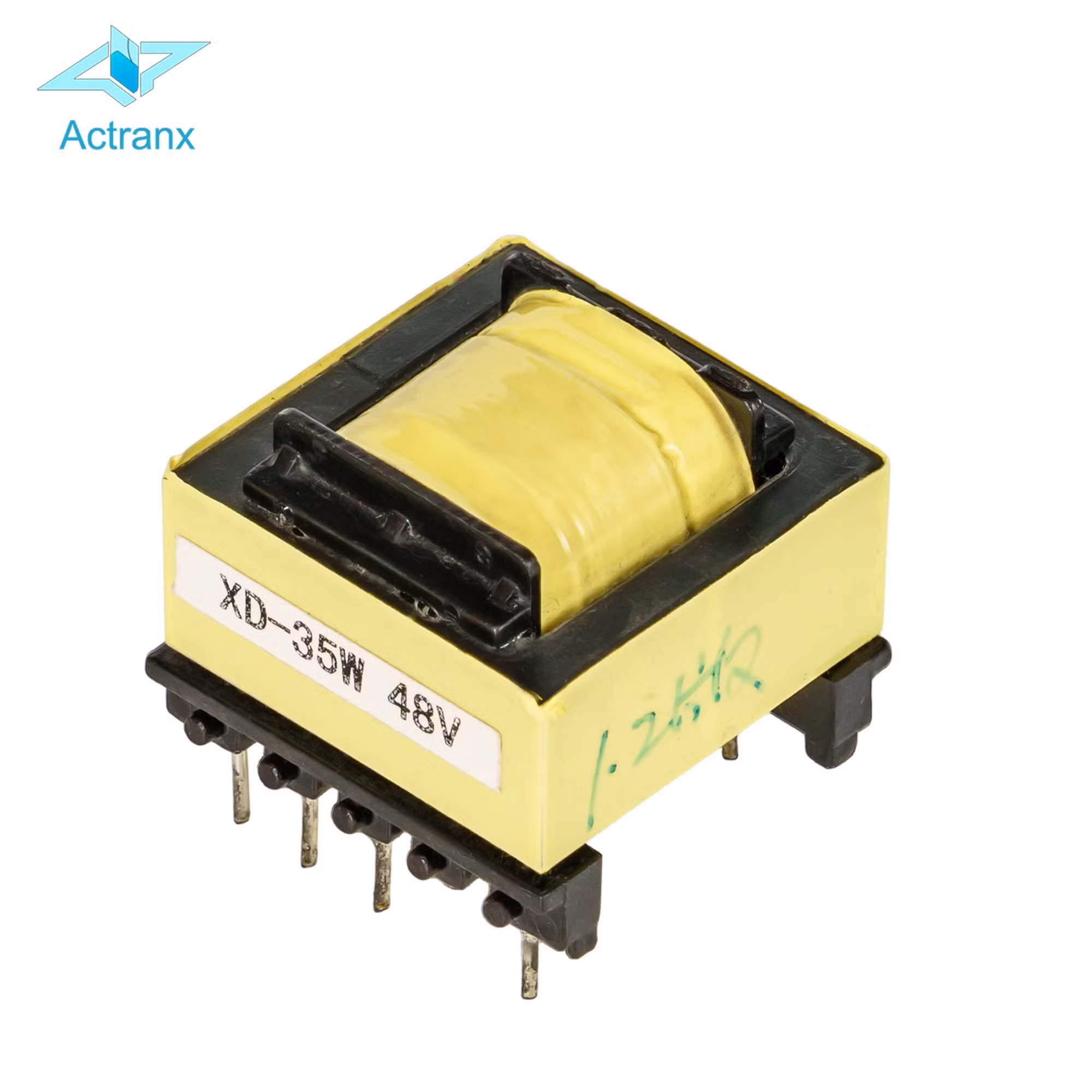 Compact Size Ee19 High Freq Transformer for Power Adapter with CE RoHS Approval