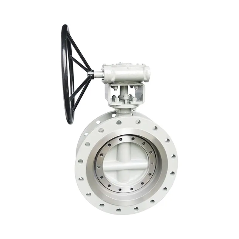 Triple Offset Butterfly Valve With Gear Box Carbon Steel WCB 20” 150LB RF Flange Metal-To-Metal Manufacturer & Factory - WKT VALVE