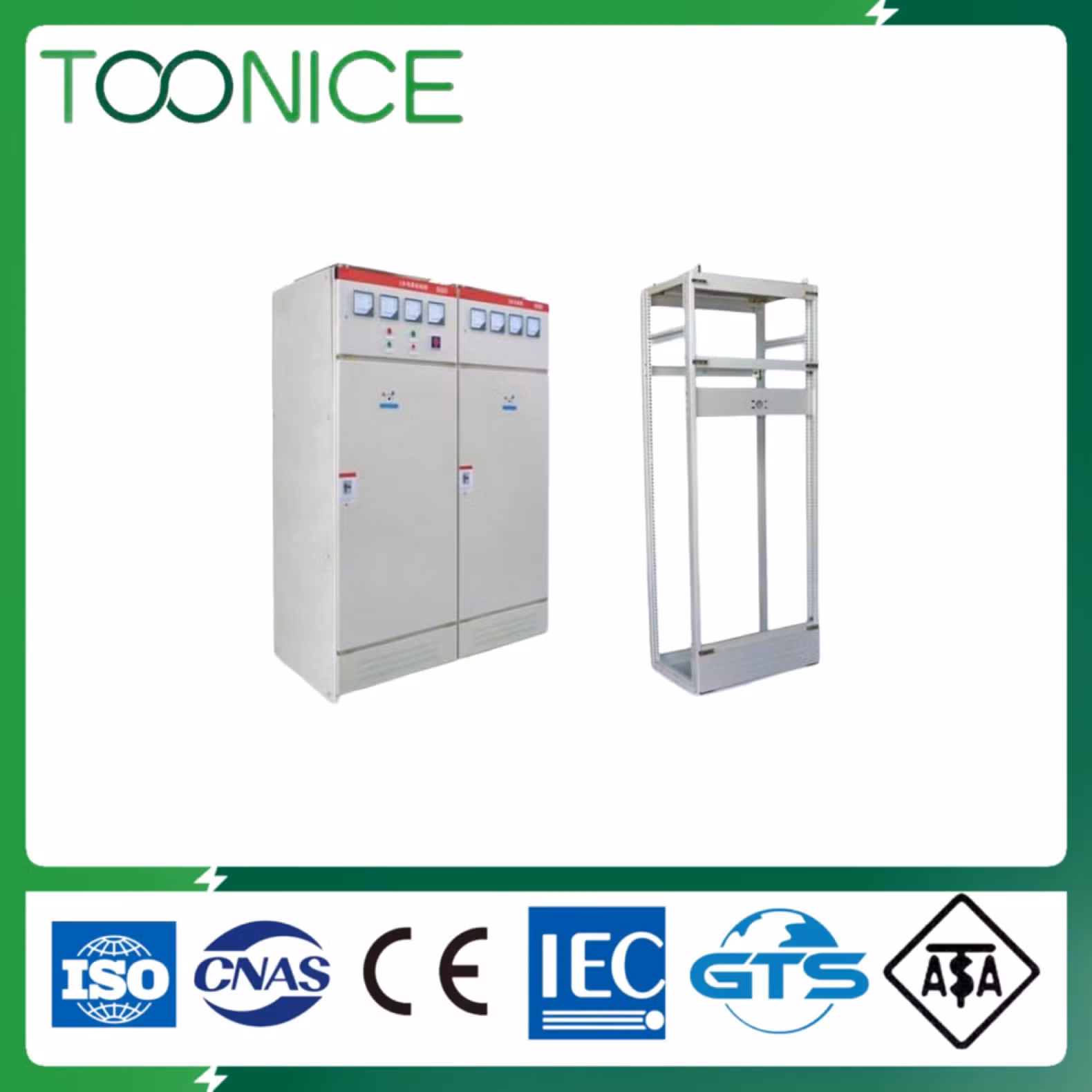 Toonice Mns Ggd Gck 380V 400V 500V 690V Low Voltage Switchgear with Draw-out Type Power Distribution Cabinet
