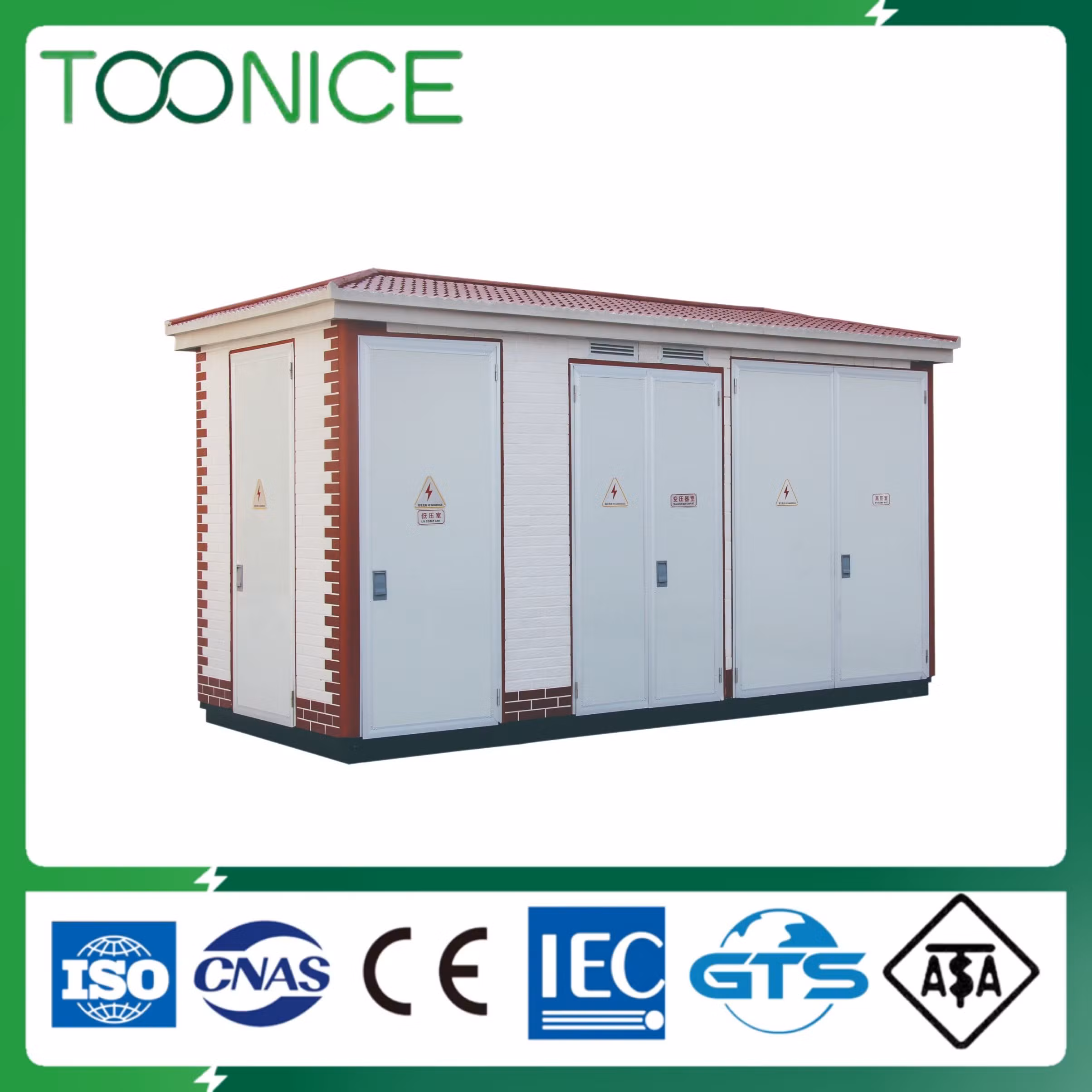 Toonice 40.5kv Factory Prefabrication European Style Box Type Compact Substation