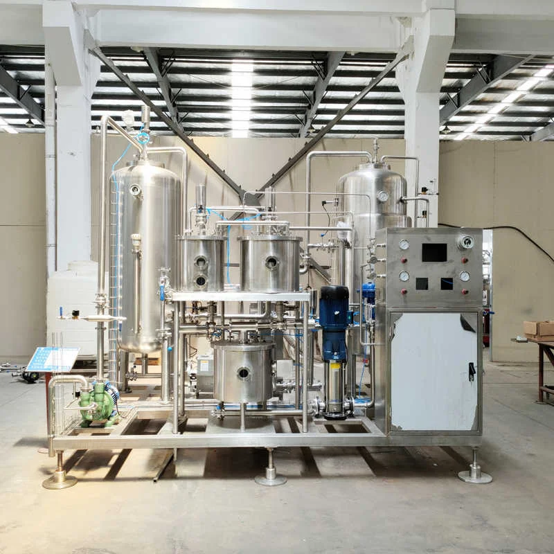 High speed carbonated soft drink CO2 mixer system(QHS series) - Bottling Line, Canning Line and Packaging Machines Manufacturer-Festa Machine