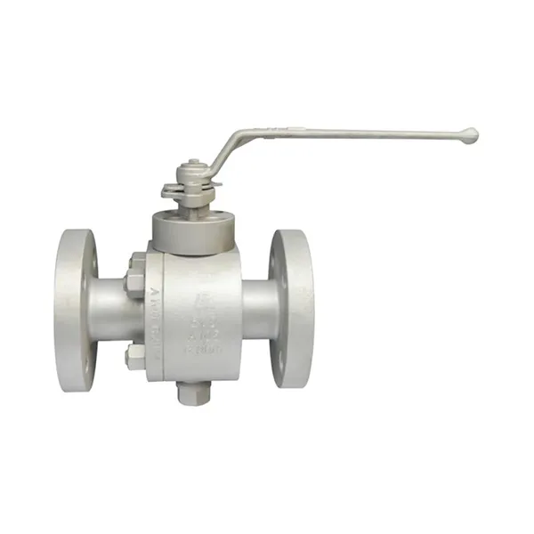 Trunnion Mounted Ball Valve RF Flange Forged Steel A105 Reduced Bore 11/2 x 1 IN 1500LB Manufacturer & Factory - WKT VALVE
