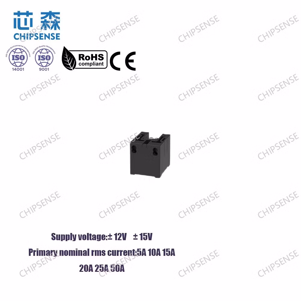 High accuracy current transducer ASIC sensor PCB mounting hall effect current sensor AN5V PB00 series HXN 03 15a