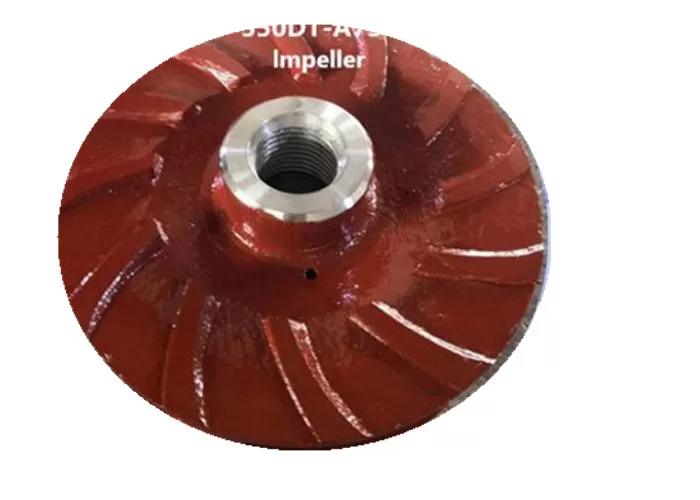 Metal Slurry Pump Parts Closed Impeller With 5 Vanes A05 Ultra Chrome
