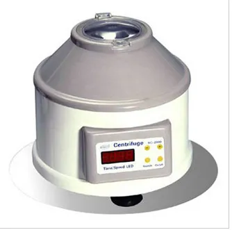 Protable CENTRIFUGE With Timer Details 4000 rpm LED Display Tabletop