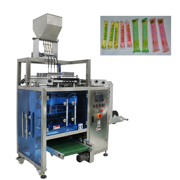 Multi Lanes Wine Ice Pop Popsicles Ice Lolly Filling Sealing Packaging Machine With CE | China Packing Machines