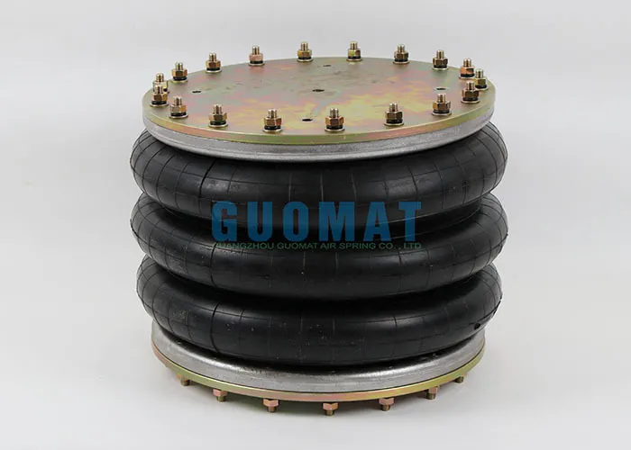 W Firestone Industrial Air Spring Style 312 Triple Convoluted Air Bag Actuators
