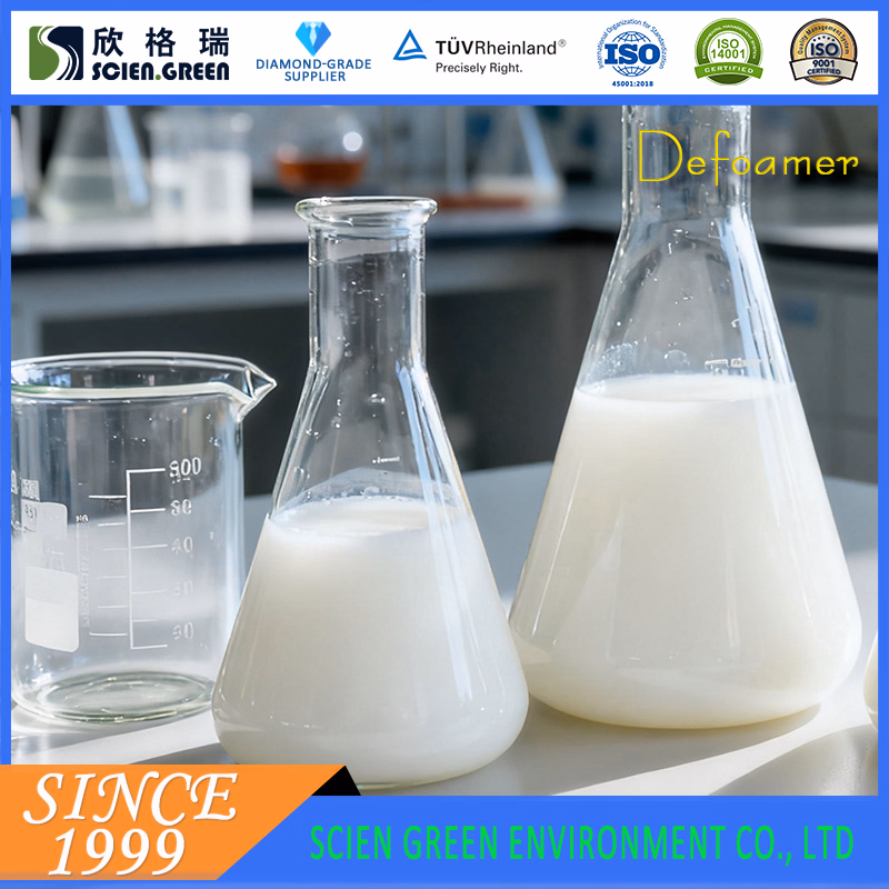Rubber Leather Tanning Printing and Dyeing Defoamer Organic Silicone Antifoam Emulsion