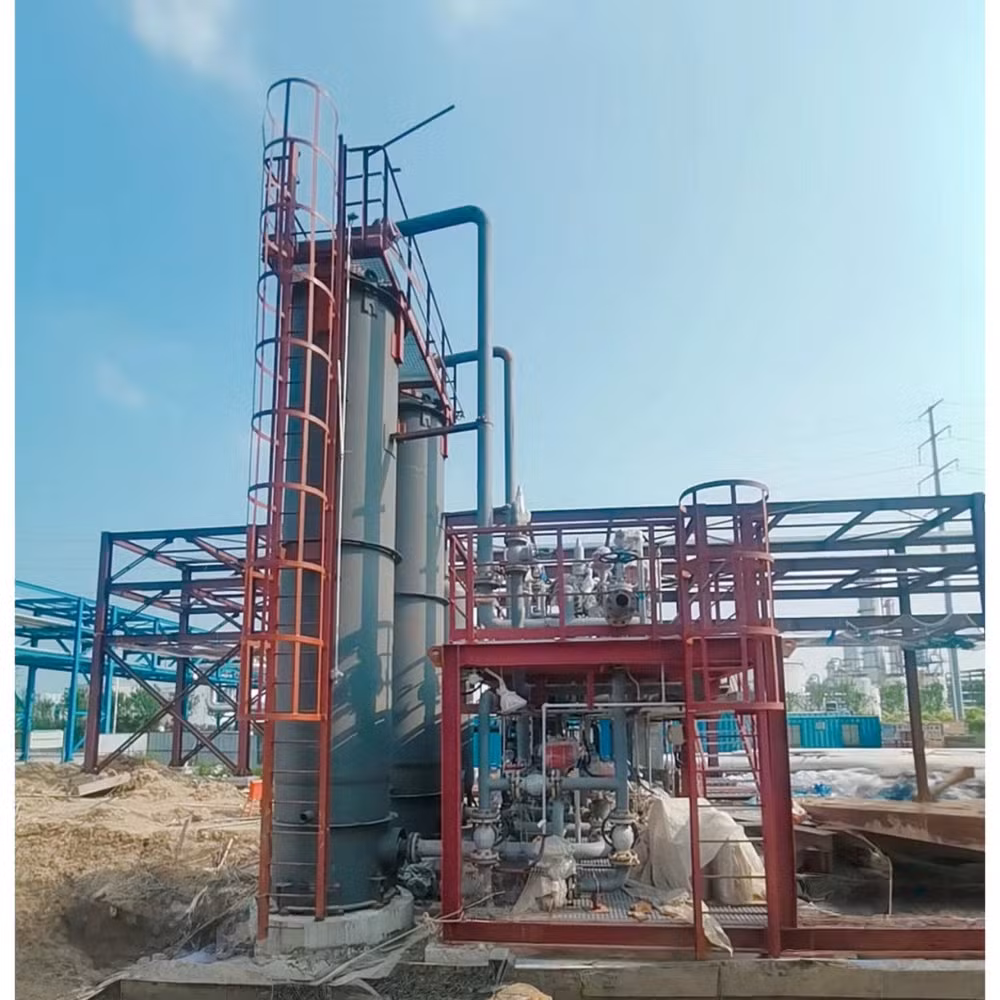 Durable Skid-Mounted Industrial Tsa Dehydration System for Natural Gas Processing
