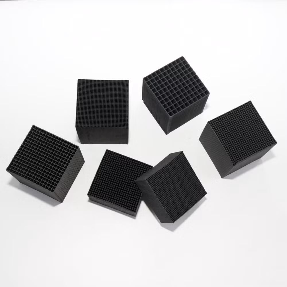 Modular Design Not Waterproof Honeycomb Activated Carbon for Laboratory