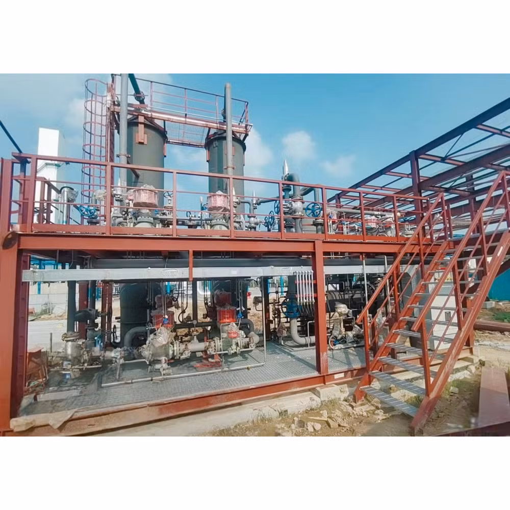 Safe Skid-Mounted Tsa Natural Gas Dehydration System for Oil Refining