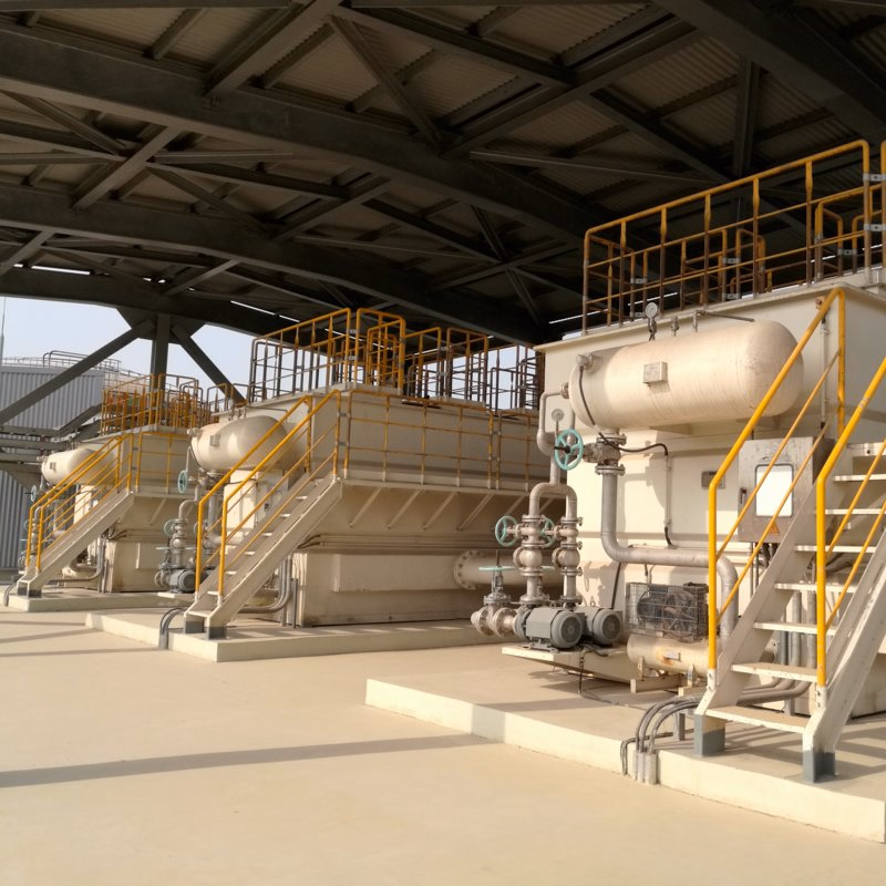 Industry Leading Sewage Treatment Machine Integrated Dissolved with Chemical Reaction Tank