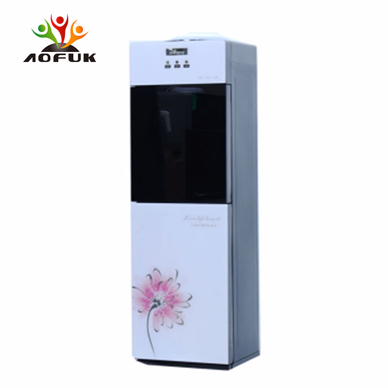 Electric Cooling Stand Drinking Dispenser with Cabinet Hot Cold Water