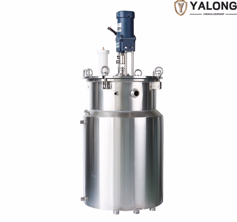 Stainless Steel Pressure Mixing Tank with Level Indicator & Mixing Funnel