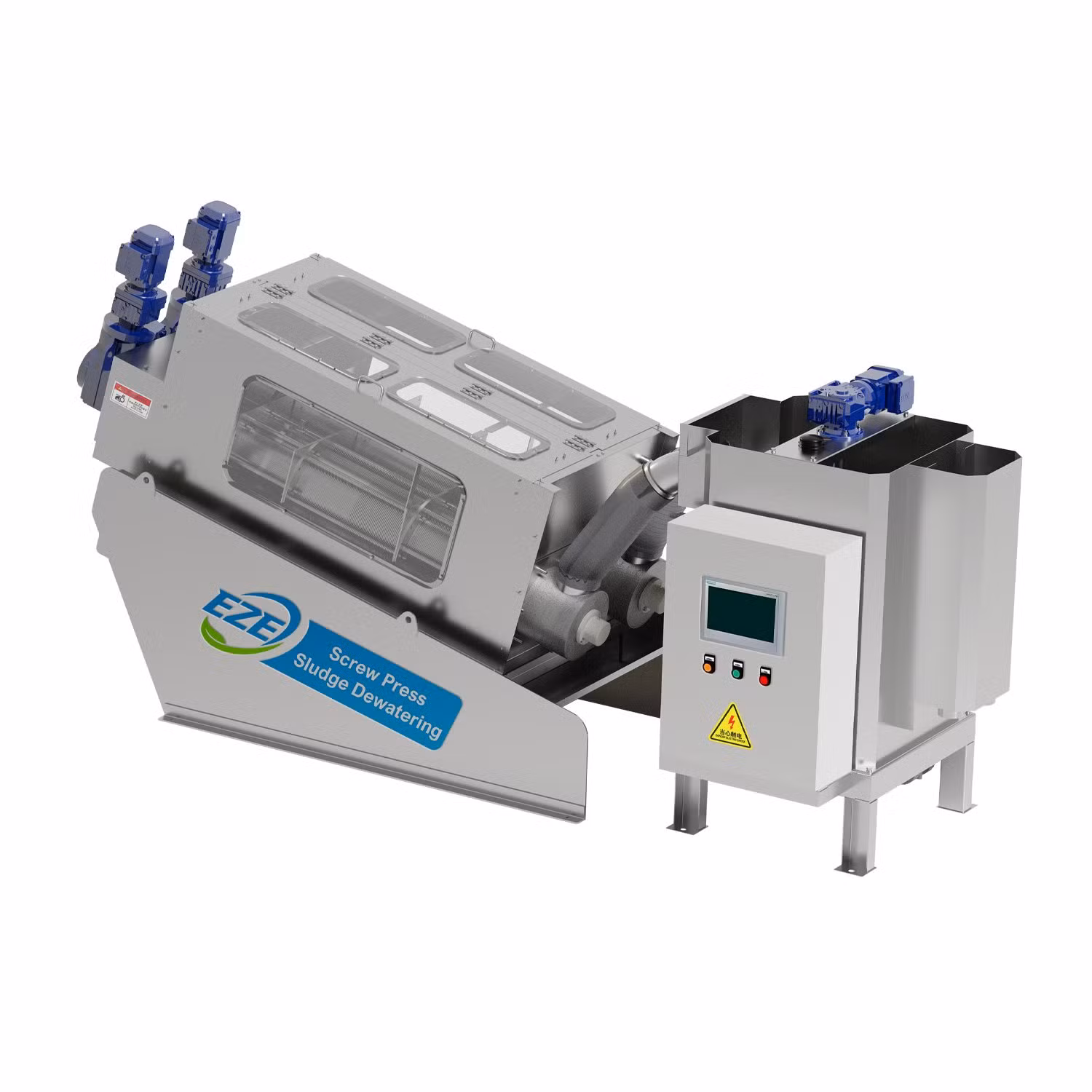 Factory Directly Supply Dewatering Press Volute Sludge Dewatering Machines