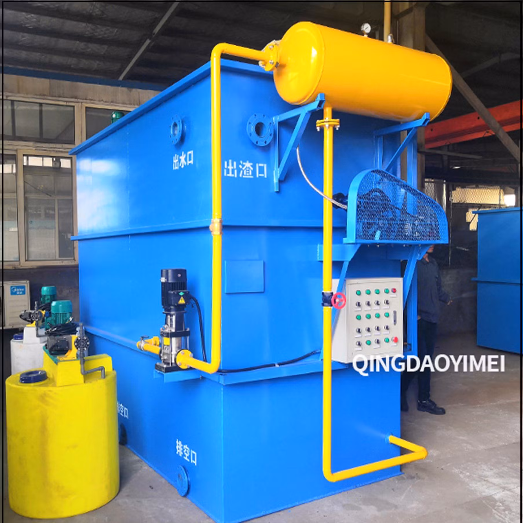 1m3/H Small Capacity Carbon Steel Stainless Steel Daf for Wastewater Treatment