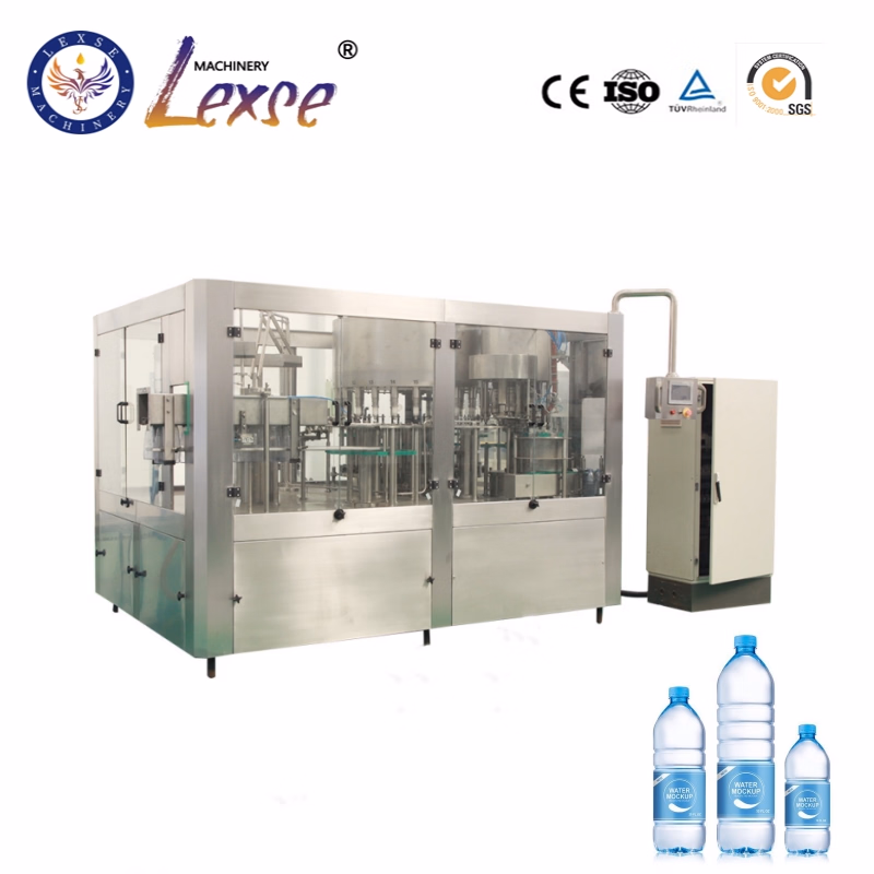 Automatic 3 in 1 Pet Bottle Pure Mineral Water Filling Line Complete Machine Plant Soft Drinks Mineral Water Bottling Plant