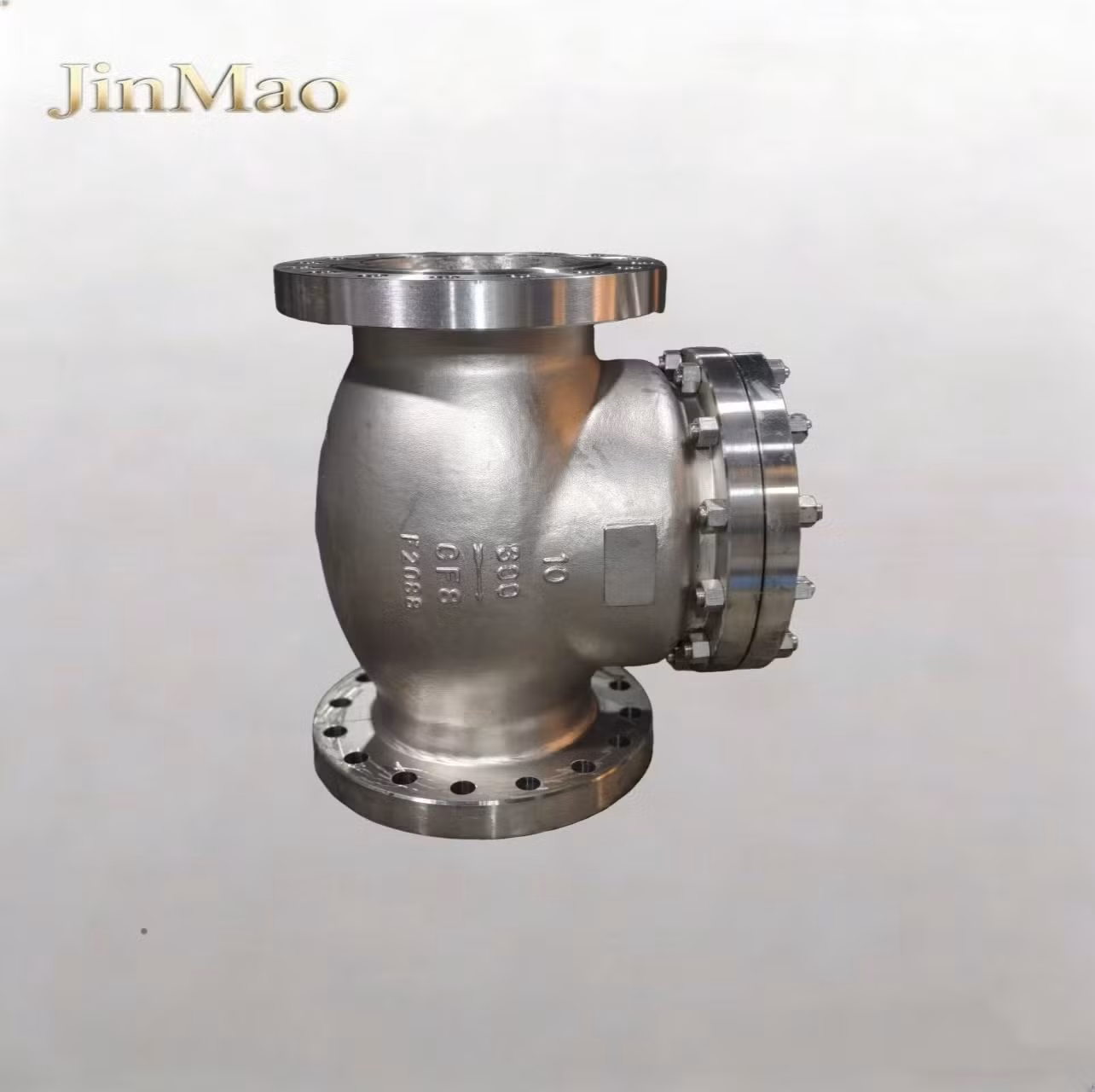 Flanged Swing Check Valve, Suitable for Viscous Media and Solid-Liquid Mixtures