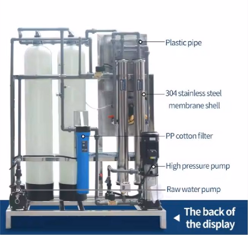 Long-Term Quality Wholesale 500lph Reverse Osmosis Filter System