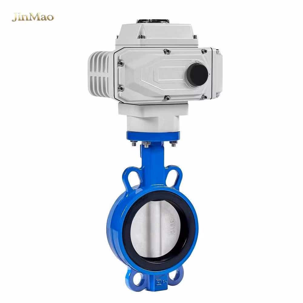 Bridge Supporting Electric Butterfly Valve for Municipal Supporting Water Pipeline Layout