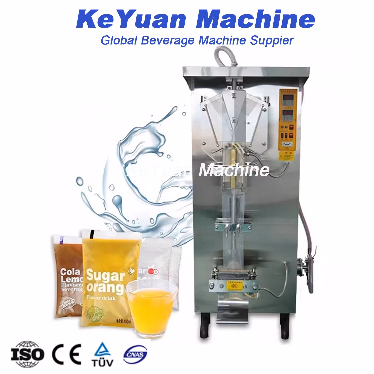 Pieces Per Hour Small Plastic Bag Sachet Water Beverage Juice Milk Filling Packing Machine