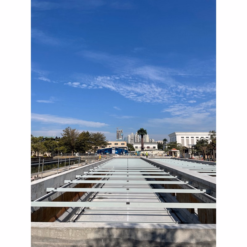 Advanced Municipal Waste Water Chain Scraper for Non-Metallic Tanks
