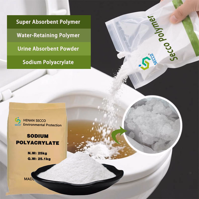 Portable Toilet Absorbent Gel Poo Urine Powder Sodium Polyacrylate for Outdoor Use