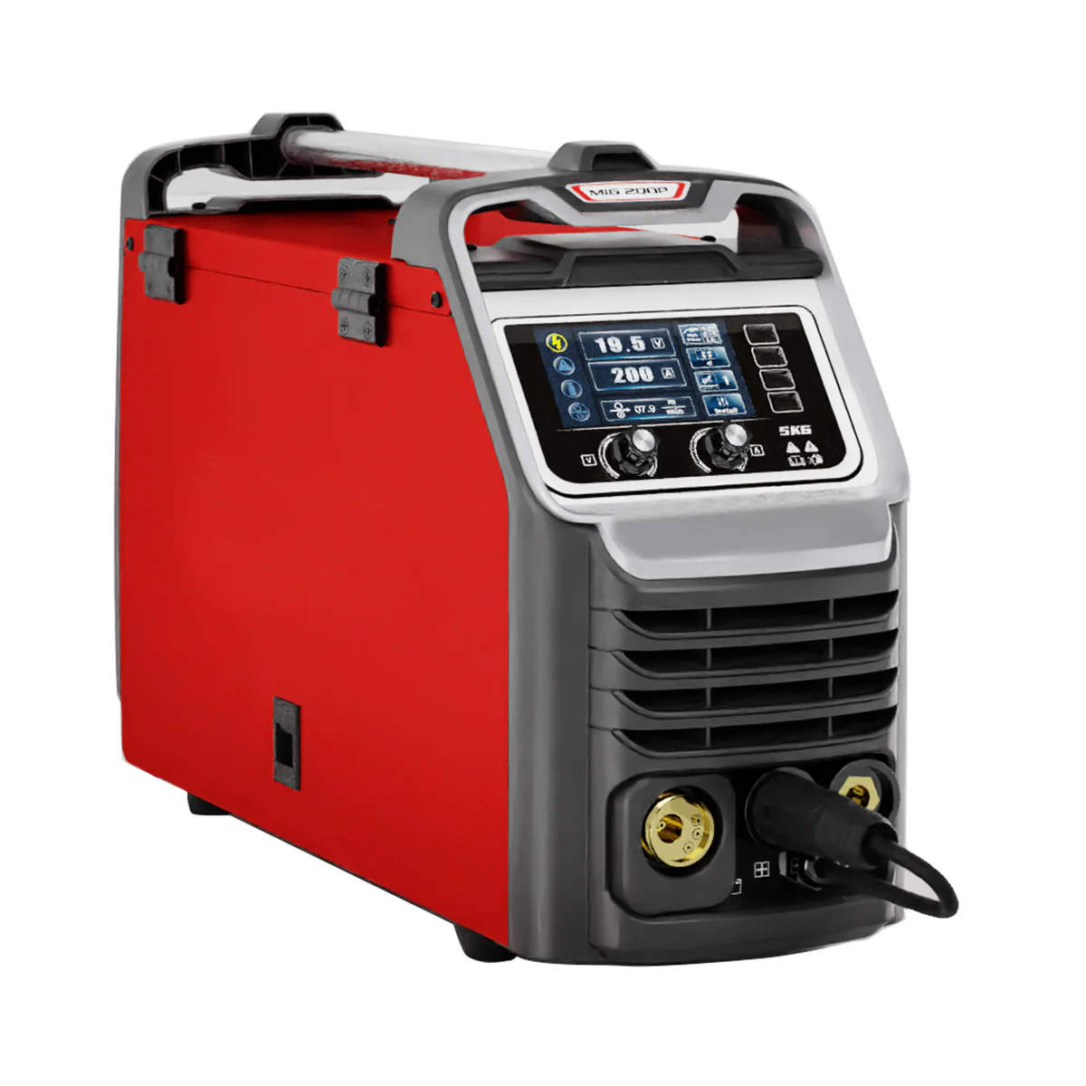 MIG-200P 6-in-1 Double Pulse MIG Aluminum Welder 200A