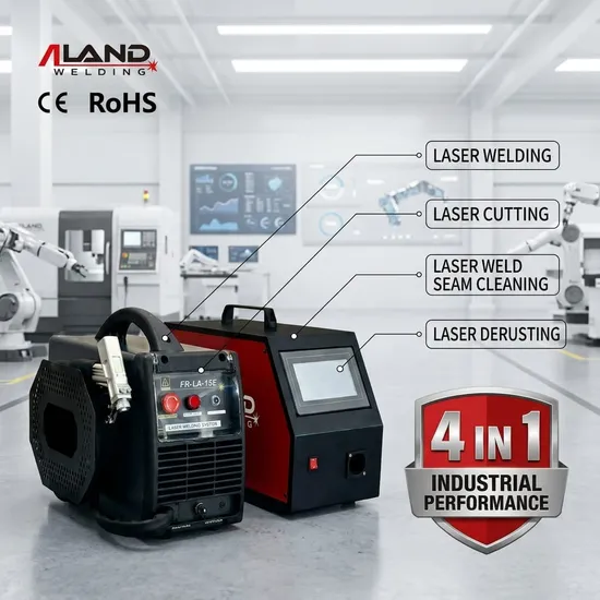 1500W Air Cooling Handheld Semi-Auto Fiber Laser Welding Machine for Sale - W Handheld Lase