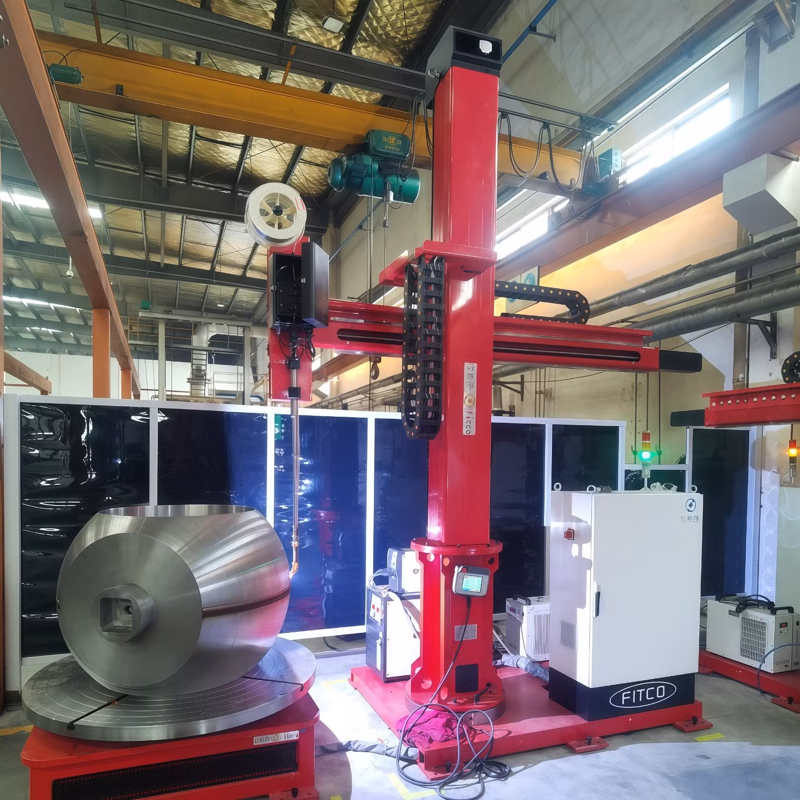 FIT-VCS-IV-E Automatic Hot-Wire TIG Vertical Overlay Cladding Machine