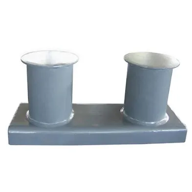 Marine Cross Bollard for Dock, Pier and Harbor Mooring