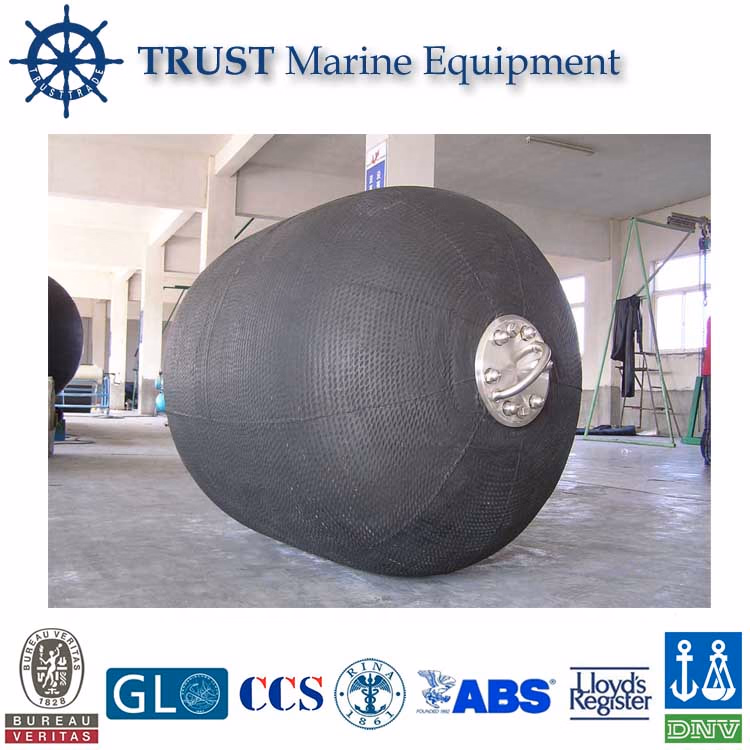 Floating Marine Pneumatic Rubber Fender with Pressure Gauge and Spanner