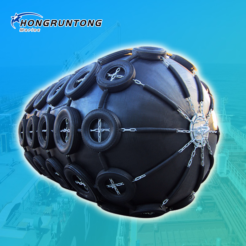 ISO 17357-1:2014 Pneumatic Floating Rubber Fender, 50 kPa or 80 kPa